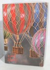 Authentic Models Floating The Skies Hot Air Balloon Ivory White Yellow Ap160w