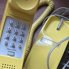 Western Electric Trimline Yellow Corded Telephone 1-line Trimline Style