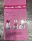 Nano-ionic Facial Steamer Moisturizing Deep Cleansing  White pink 120v