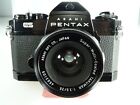 Vintage Asahi Pentax  Es With Super Mc Takumar 35 3 5 Lens  Read
