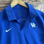 Nike Flex Kentucky Wildcats Coaches Performance Polo Mens Medium Cq5264 480