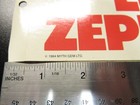 Led Zeppelin Bumper Sticker - 1984 Myth Gem Ltd  - Vintage - Rare - 11 5 x3 5 