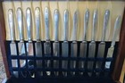 48 Pcs Vtg Oneida Community Plate 1921 Grosvenor Silver Plate Silverware  Exc 
