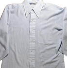 Vintage 70s 80s Sibley s Lightweight Striped Dress Shirt Size M-l