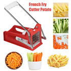 Stainless Steel French Fry Cutter Potato Vegetable Slicer Chopper Dicer 2 Blades