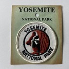 Vintage Yosemite National Park Souvenir Patch Badge With Raccoon