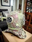 Antique 18  Us Navy Copper Divers Diving Helmet Mark V Deep Sea Scuba Boston
