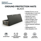 12 Pack 3 4 x7 2  Ground Protection Mats Polyethylene Mat Heavy Equipments Mats