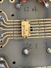 1967 Rare Vintage Hughes Aircraft Experimental Mil Spec Circuit Board Gold