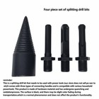 Wood Splitting Drill Bit Duty Removable Firewood Log Splitter Drill Bi   