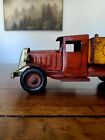 Vintage 1930   s Metalcraft Shell Motor Oil Advertising Pressed Steel Toy Truck