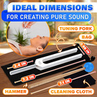 432 Hz Tuning Fork Set     7 2  Deformation Resistant Chakra Tuning Forks Made Of 