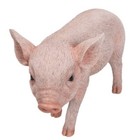     New Pacific Giftware Farm Animal Figurine Pink Piglet Pig Statue Sculpture