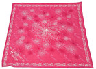 Alpinist Outdoor Solution 22x20  Hot Pink Bandana Floral Print Outdoor hiking