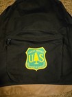 Small U s  Forest Service Back Pack Two Zipper 
