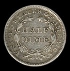 1850 H10c Liberty Seated Half Dime- Choice Xf- Smh-2686