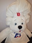 Bimbo 75 Years Bear Plush Approx 14  Steven Smith Baker Chef Anniversary