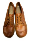 Nos 7 M Rusty Mottled Brown Vtg 70s Shoes Platform Wedge Inspirations By Myers