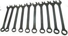 10pc Jumbo Combination Wrench Set 1-5 16  To 2  Black Oxide Finish H-d Tools Sae