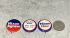 Lot Of 3 Nixon Campaign Pins Vintage Buttons