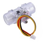 Clear G1 2  Water Flow Hall Sensor Switch Flow Meter Flowmeter Counter 1-30l min