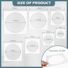 Teling 14 Pieces Large Stencil For Painting On Wood Plastic 5 Point Template    