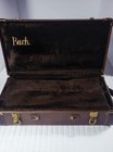 Vintage Bach Stradivarius Trumpet Case Only Brown Hard Shell Selmer Co Wood