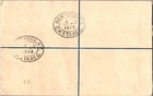 1924 British Honduras Belize Registered Letter Cover To Usa Ny New York