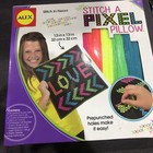 New Alex Toys Craft Stitch In Neon A Pixel Pillow 13 In X 13 In Full Craft Kit