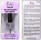 Poshe Super Fast Drying Top Coat 16 Fl Oz   2 Bottles 0 5 Oz Free