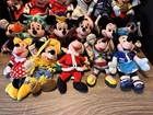 17 Nwt Mickey   Minnie Disney Store Disney World 8    Mini Bean Bag Plush Lot Vtg