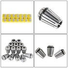 14 Pcs Er20 Spring Collet Set Fit For Cnc Milling Lathe Tool Engraving Machines