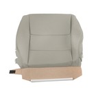 Seat Cover Driver Bottom Gray Leather Replacement For 2007-2012 Acura