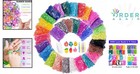 Loom Rubber Band Refill Kit 15000  Colors Clips Charms For Kids Craft Diy Gift