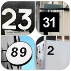 4 Inch Number Stencils Set 0-9 Address Number Stencil Templates Reusable 4inch