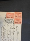 Stamps Not Canceled 1898 Red Stamps On Check Fromnational Bank Of Syracuse N y  