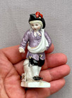 Rare Antique Early 19th Century Kpm Porcelain  april  Figurine Hand Painted