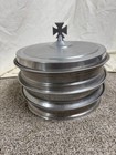 Churchware Vintage Aluminum Communion Set All Cups Rare