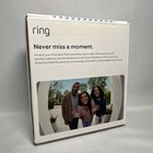 New Wired Ring Video Doorbell Plus  Satin Nickel 1080p Hd Smart Wi-fi Sealed Box
