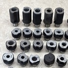 55 Piece Lot Of Assorted Drill Bushings Slip Fit