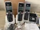 At t Bl102-5 Dect 6 0 5-handset Cordless Phone W  Answering Machine   Caller Id 