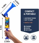 Air Horn Portable Hand Held Security Safety Party Loud Blast Hand Push Pump
