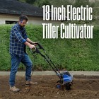Westinghouse Open Box 18 In  15 Amp Electric Garden Tiller Cultivator