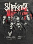 Slipknot Subliminal Verses 2005 World Concert Tour T-shirt Adult M