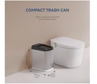 Ello allo 8 Gallon Trash Can  Automatic Touchless Motion Sensor Stainless Steel