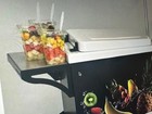 Mobile Fruit   Smoothie   Beverage Insulated Catering Cart Street Vending  juice