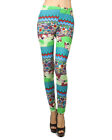 Womens Casual Colorful Animal Wild Crazy Pattern Stretch Leggings Long Pants
