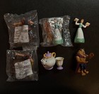 Vtg 2002 Beauty And The Beast Mcdonald s Happy Meal Toys Set Of 6 Some Sealed