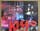 Kiss Vintage Australian Vfl Football  at The Park  Concert Poster 1980 Aucoin