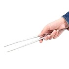 Long Tweezers Combination  Straight And Bent Tips Professional 304 Stainless   